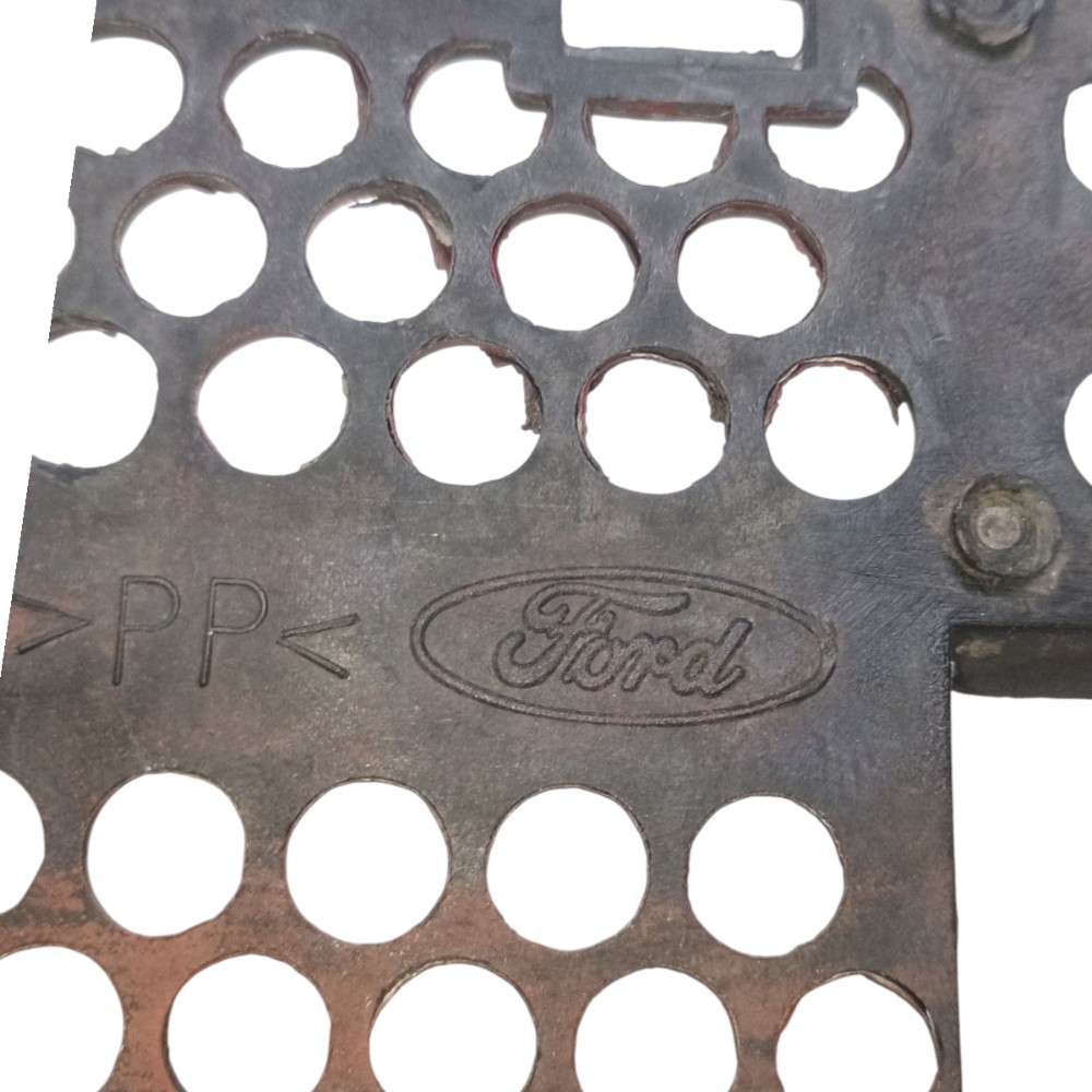 Grade Inferior Radiador Ford Ka Endura 1.0 1997 *detalhe Preto 5