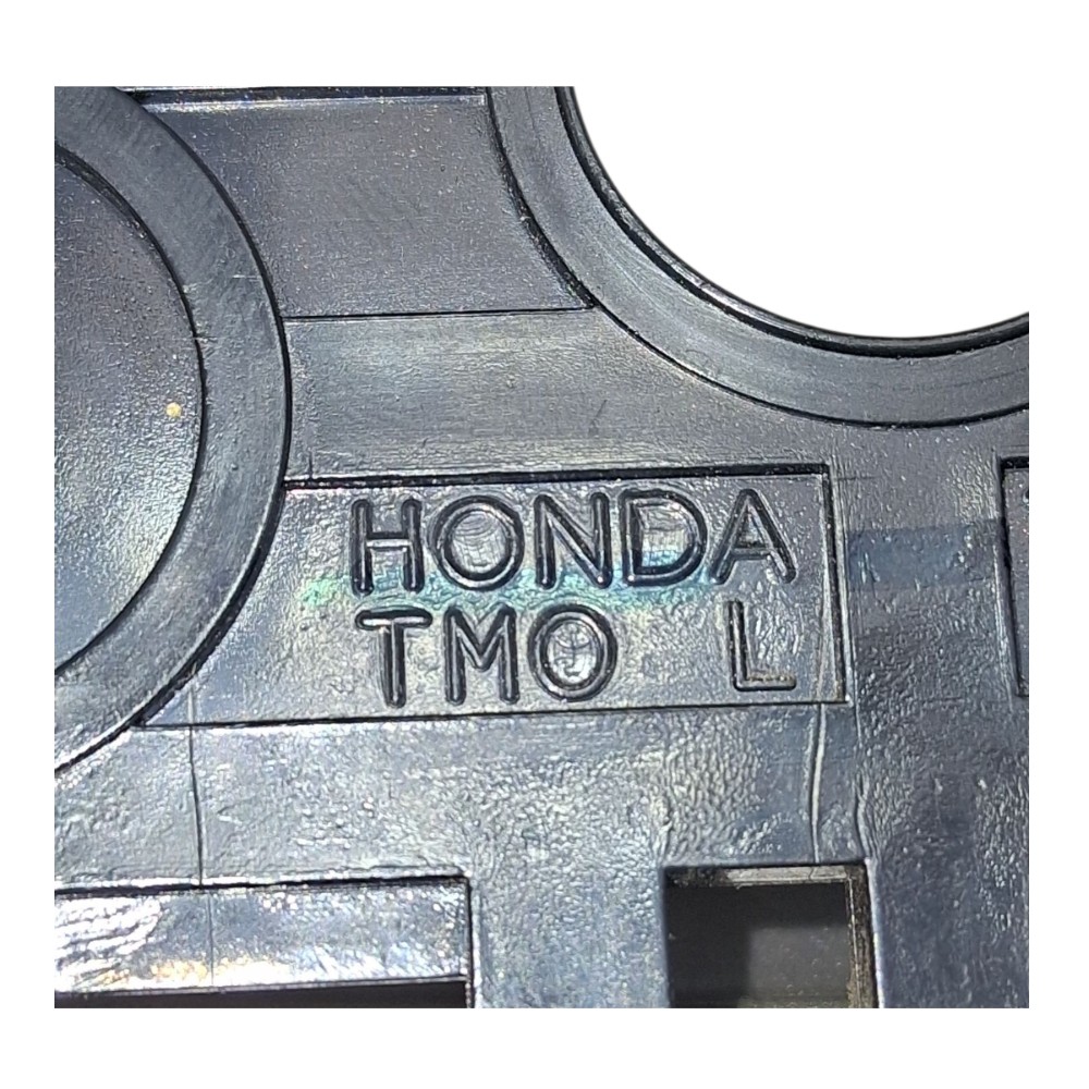 Maçaneta Interna Porta Traseira Esquerda Honda City 2010 Prata Preto Traseira 4