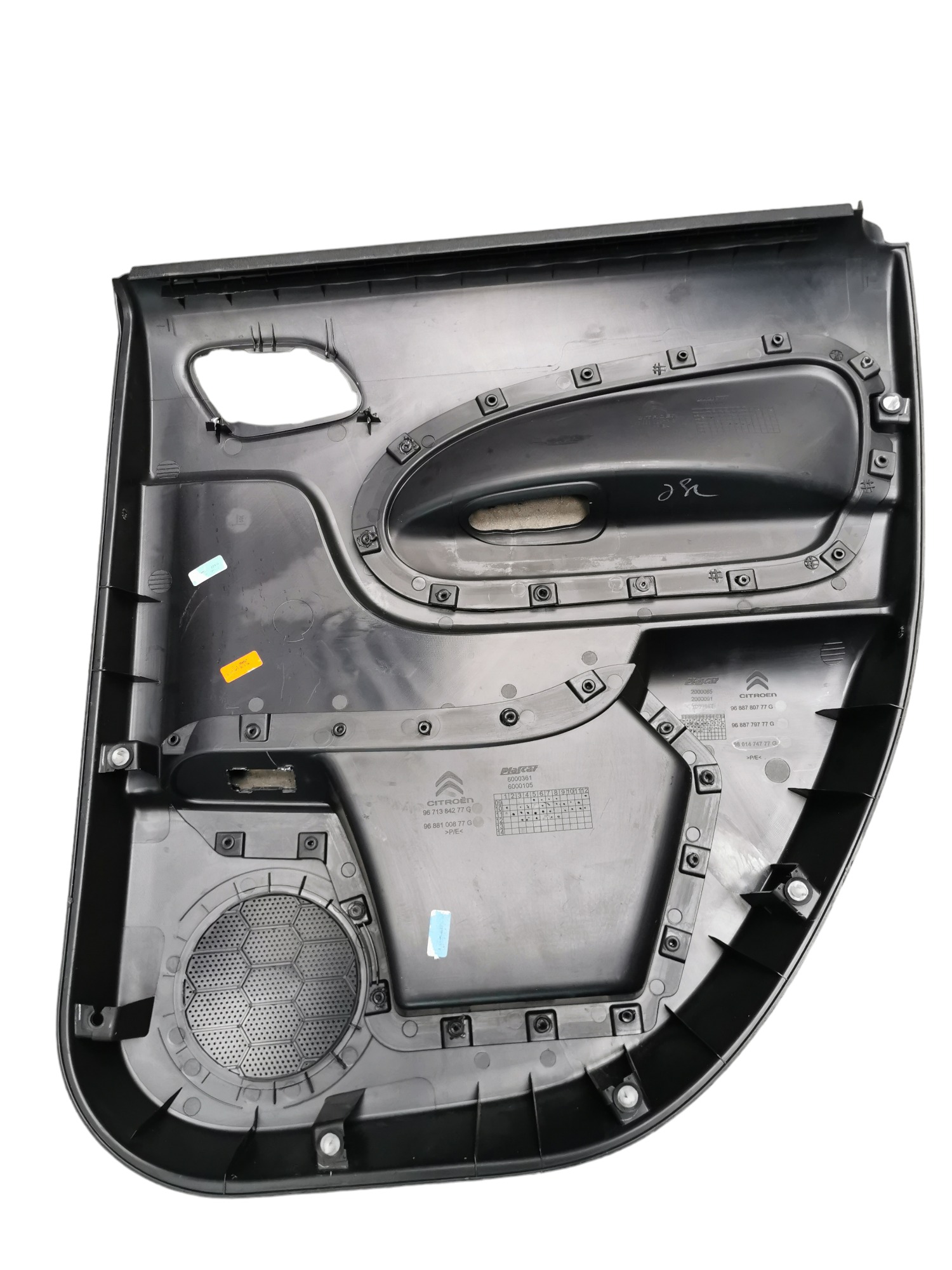 Forro Porta Tras Esquerda Citroen C3 Picasso 2012 9671384277 A1 2