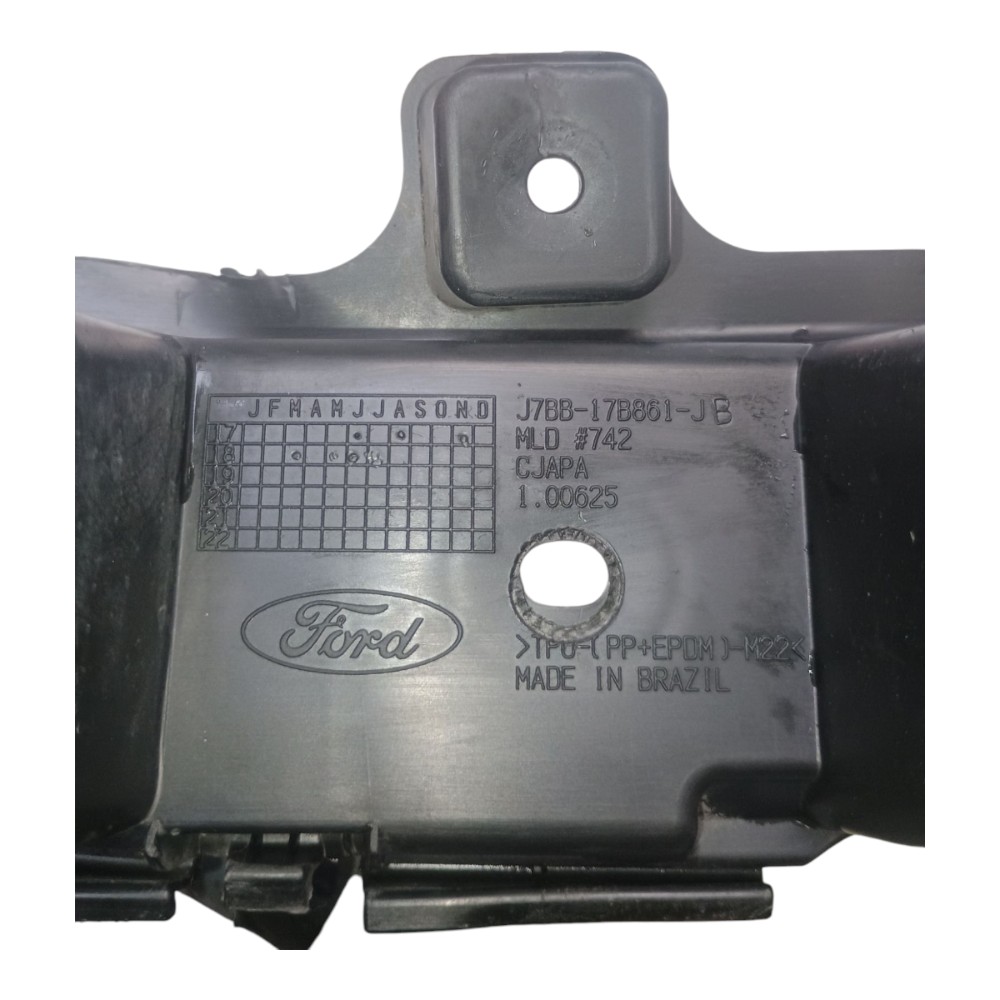 Suporte Guia Parachoque Traseiro Ford Ka 1.0 2015 J7bb17b861 5