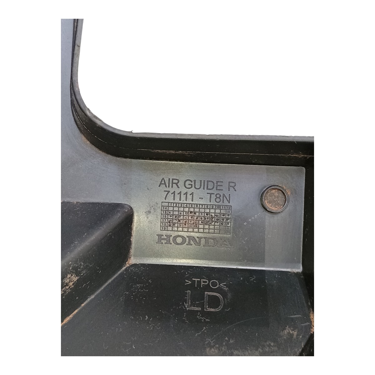 Defletor Guia Direito Radiador Honda Hr-v 2018 71111t8n 6