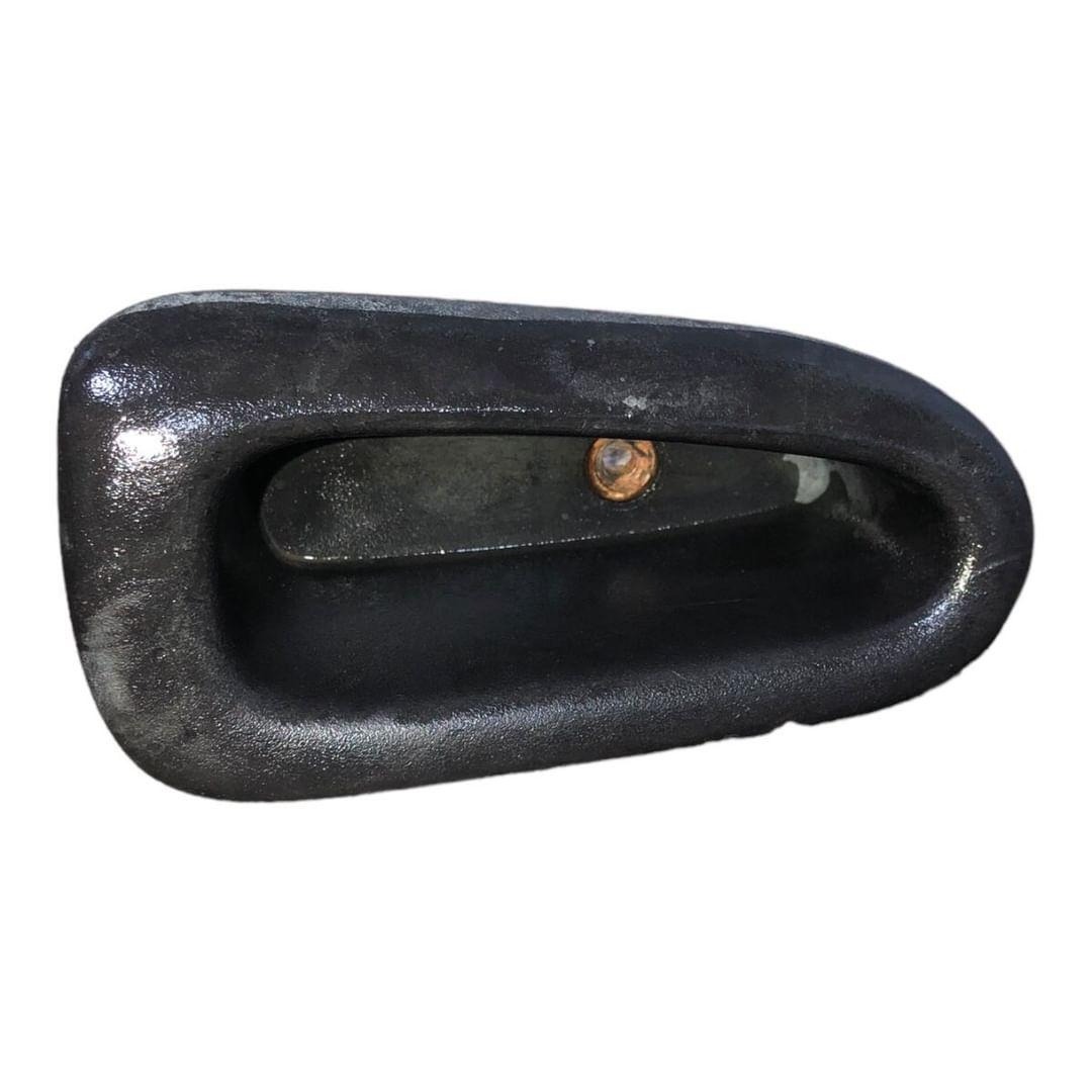 Puxador Interno Porta Traseiro Dir Peugeot 206 2002 A 2010 Preto Dianteira/traseira 1