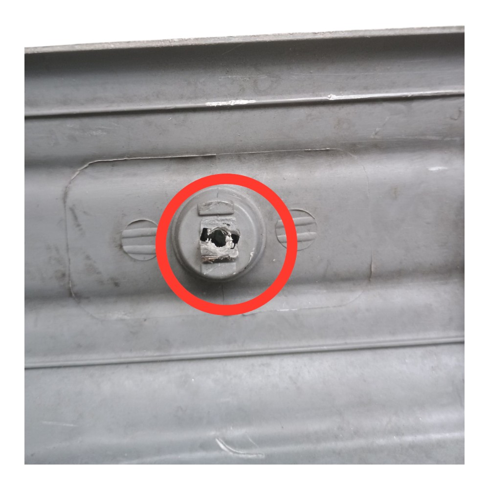 Soleira Porta Diant Dir Vw Gol Parati 1995 A 2000 *detalhes Cinzq 4