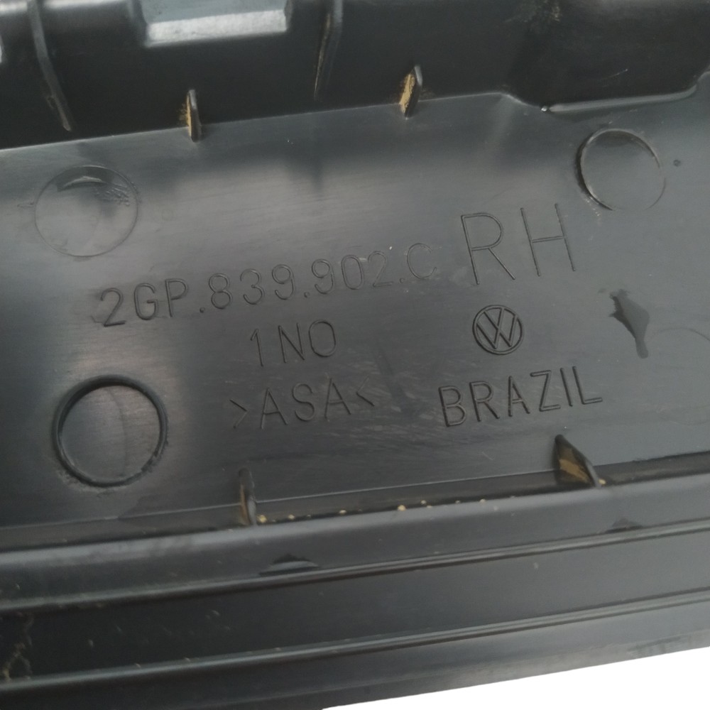 Moldura Porta Traseira Direita Vw T Cross 2022 2gp839902c 3