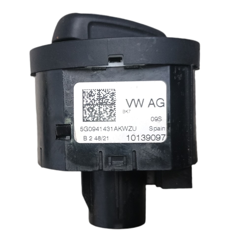 Comando Farol Chave Milha Vw Tcross Tsi 2022 5g0941431 2