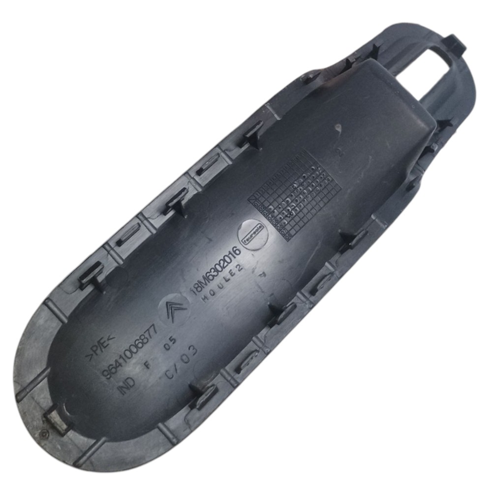 Moldura Acabamento Freio Mão Citroen C3 2003 À 2012  Preto 4