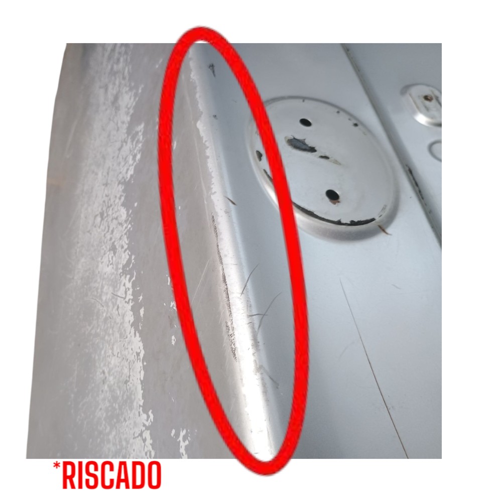 Tampa Traseira Lifan 620 2009 À 2012 *detalhes  Prata Prata 7