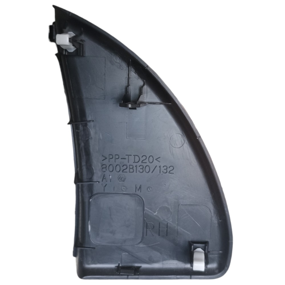 Acabamento Lateral Direito Painel Mitsubishi Outlander 2015 Preto 4