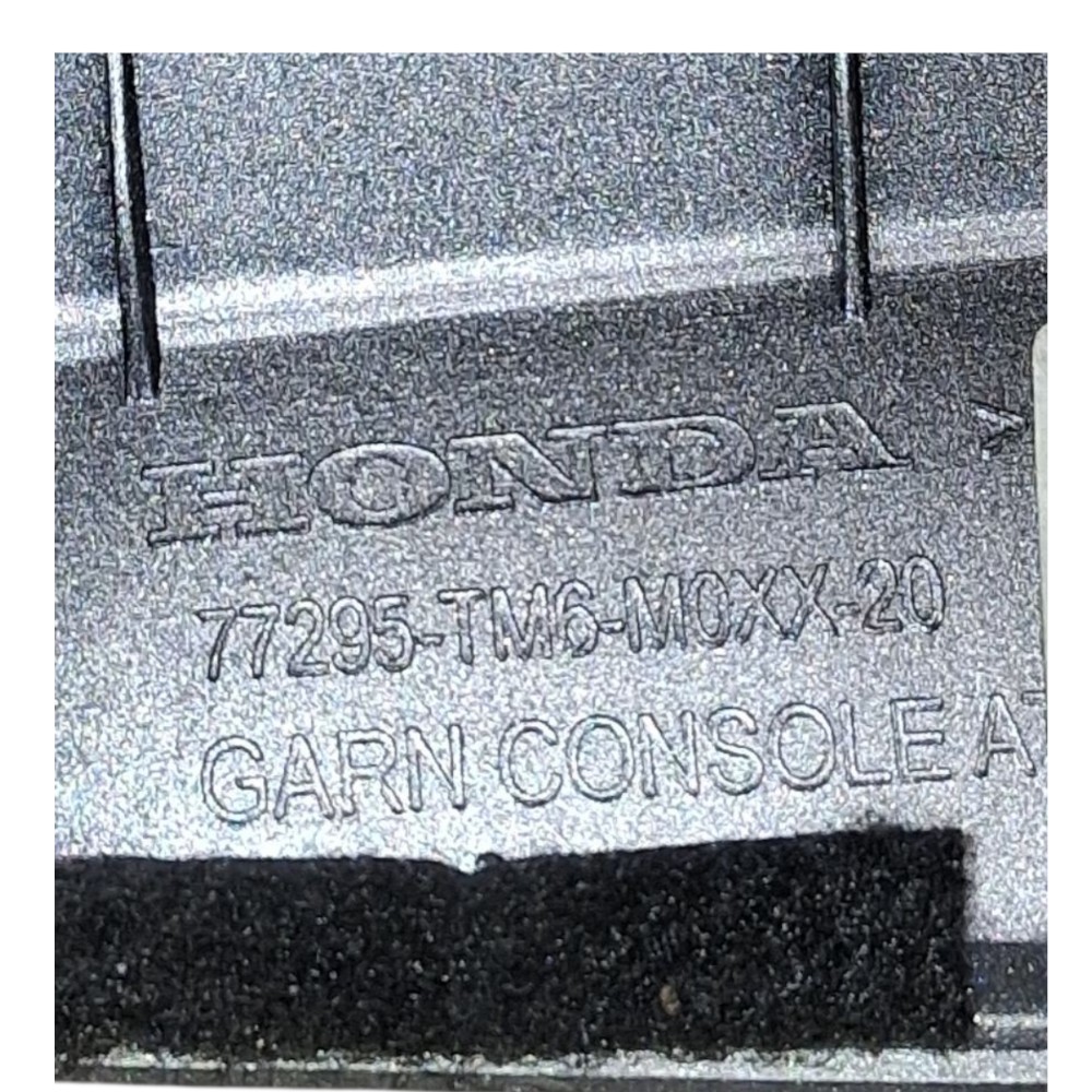 Acabamento Console Central Honda City 2010 77295tm6 Prata Prata 5