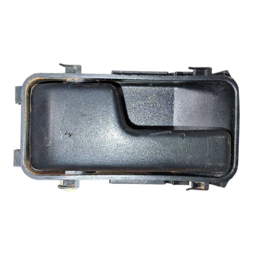 Maçaneta Interna Porta Dianteira Esquerda Fiat Uno 1.0 2012 Preto Dianteira