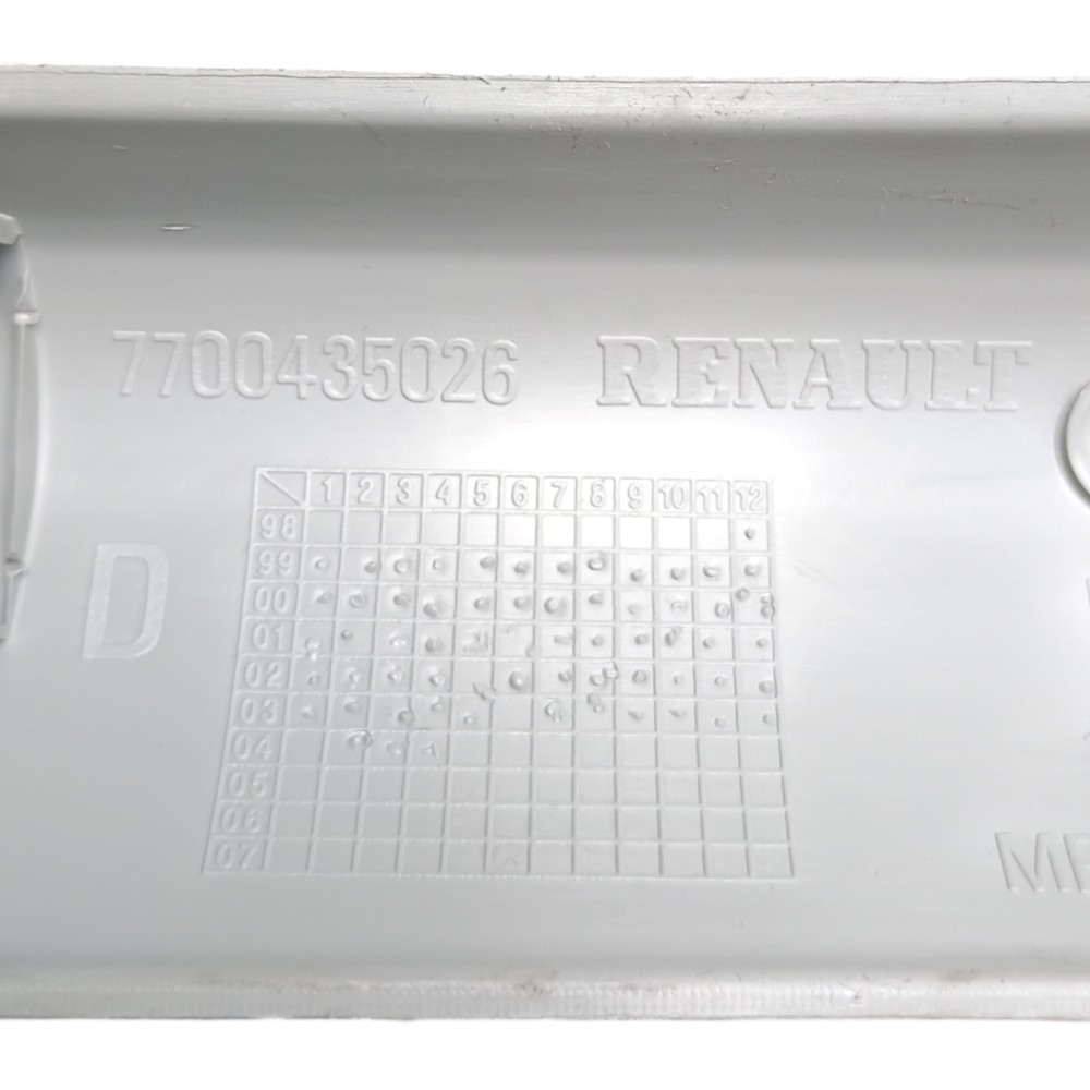 Moldura Direita Coluna Parabrisa Renault Clio Authentic 2004 6