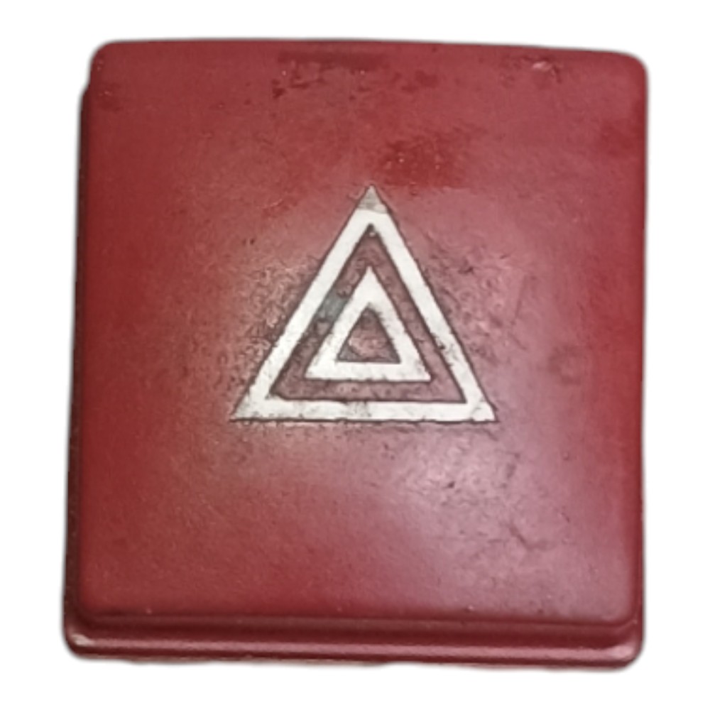 Botão Pisca Alerta Peugeot 207 2010 Vermelho 1