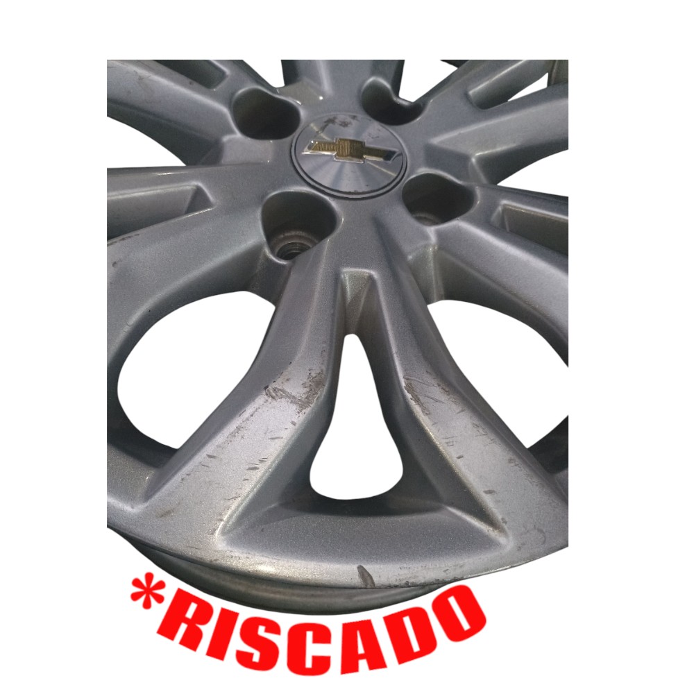 Roda Aro 15 Gm Cobalt Onix Prisma *detalhes  – Prata 4