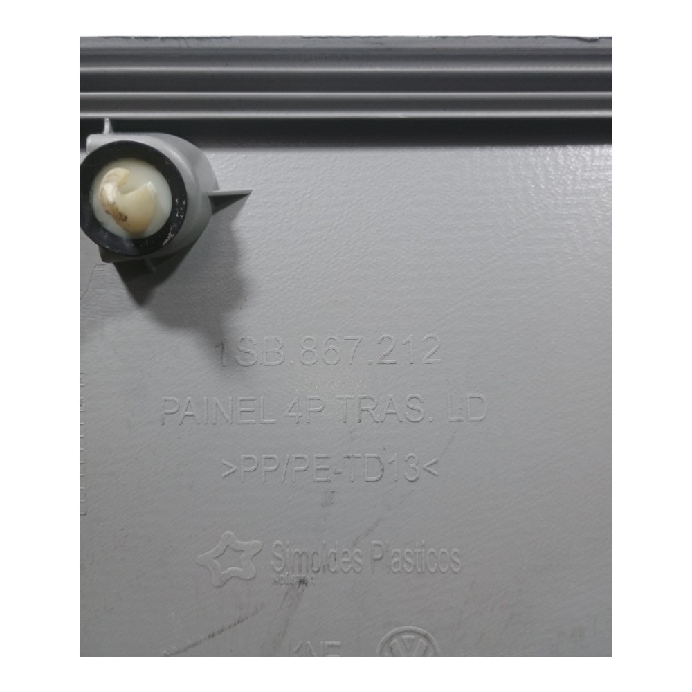 Forro Porta Traseira Direita Vw Up 2015 A 2020 3