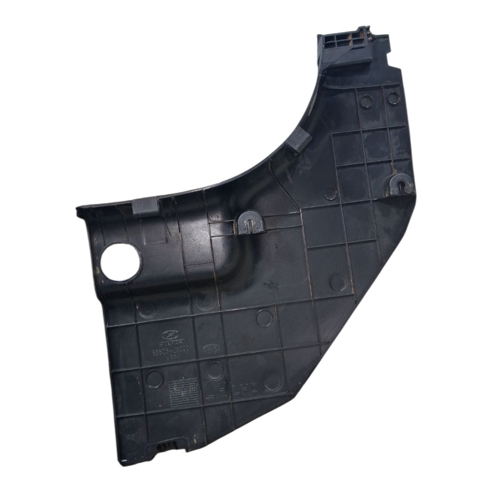 Soleira Interna Dianteira Esquerda Hyundai Ix35 2014  Preto Preto 2