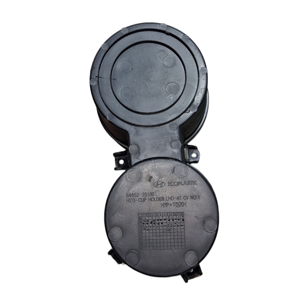 Porta Copos Console Central Hyundai Ix35 2014  846522s100 Preto 2