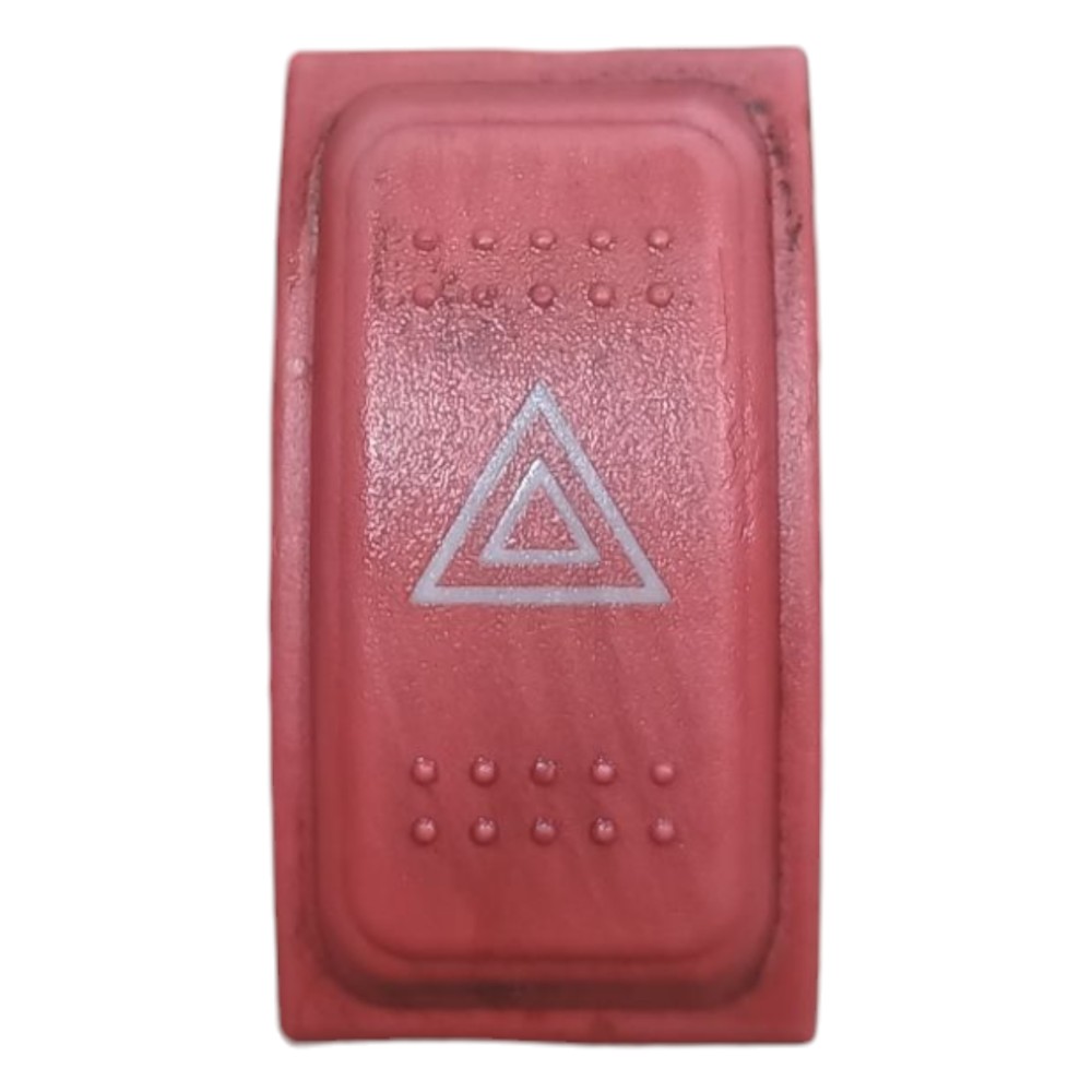 Botão Pisca Alerta Honda Fit 2003 A 2008 M19620 Vermelha Vermelha