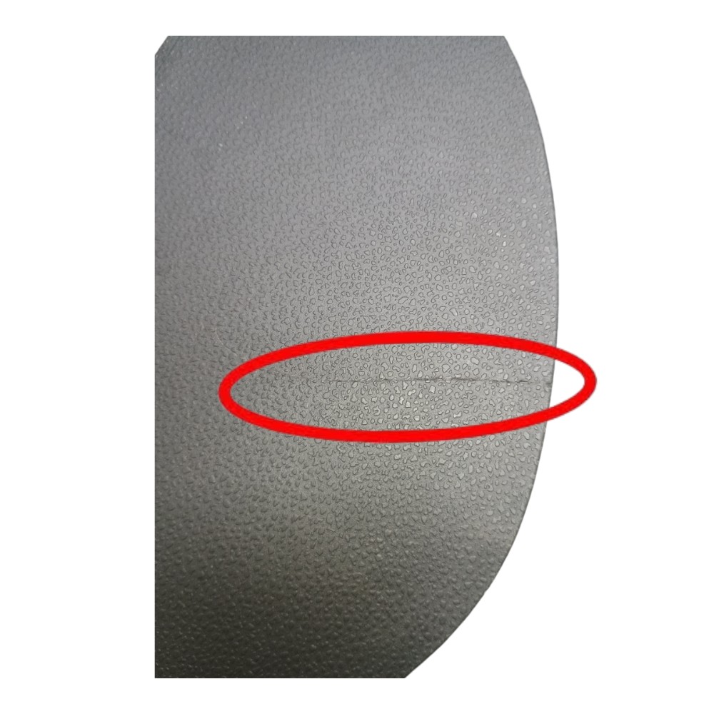 Moldura Lateral Esquerda Painel Vw Polo 2014 6q0858217f Preto 4