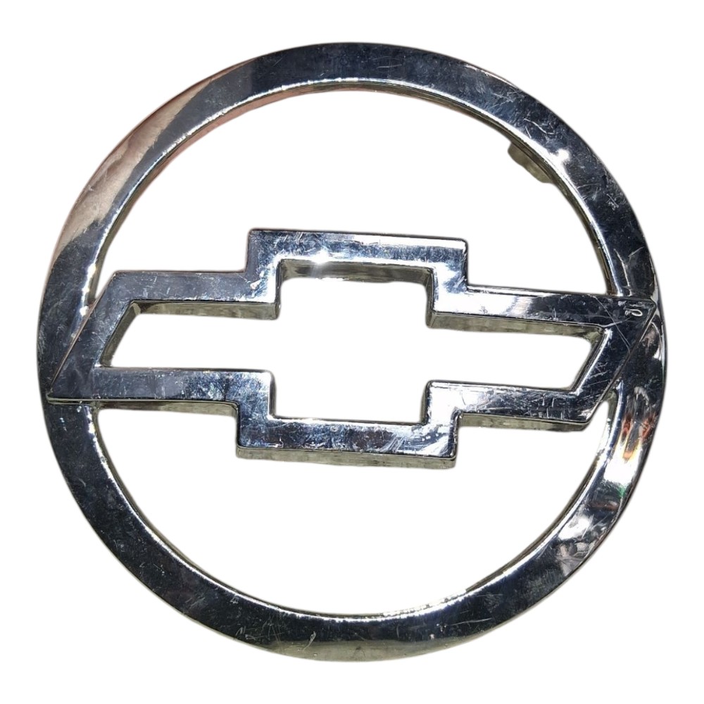 Emblema Cromado Grade Vectra 2002 A 2005 *detalhe Prata 2