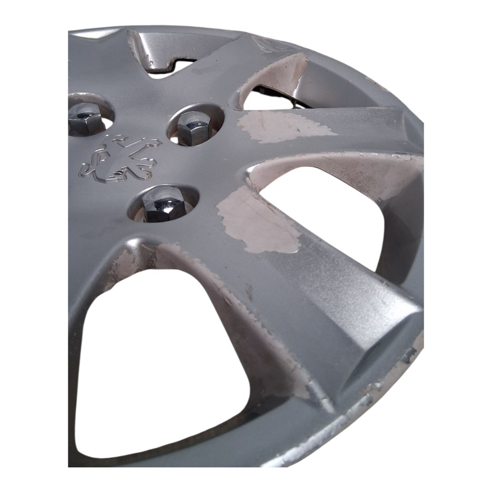 Calota Aro 14 Peugeot 206 9682290480 *detalhes Prata 7