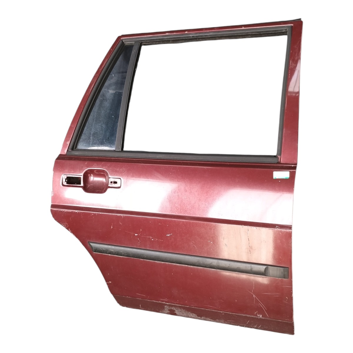 Porta Traseira Direita Vw Santana Quantum 1999 Traseira Direita Vermelha 1