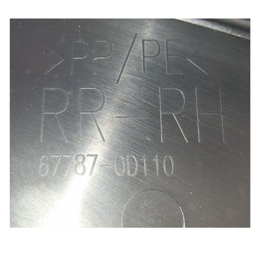 Forro Porta Traseira Direita Toyota Yaris Sd 2021 676330d120 4
