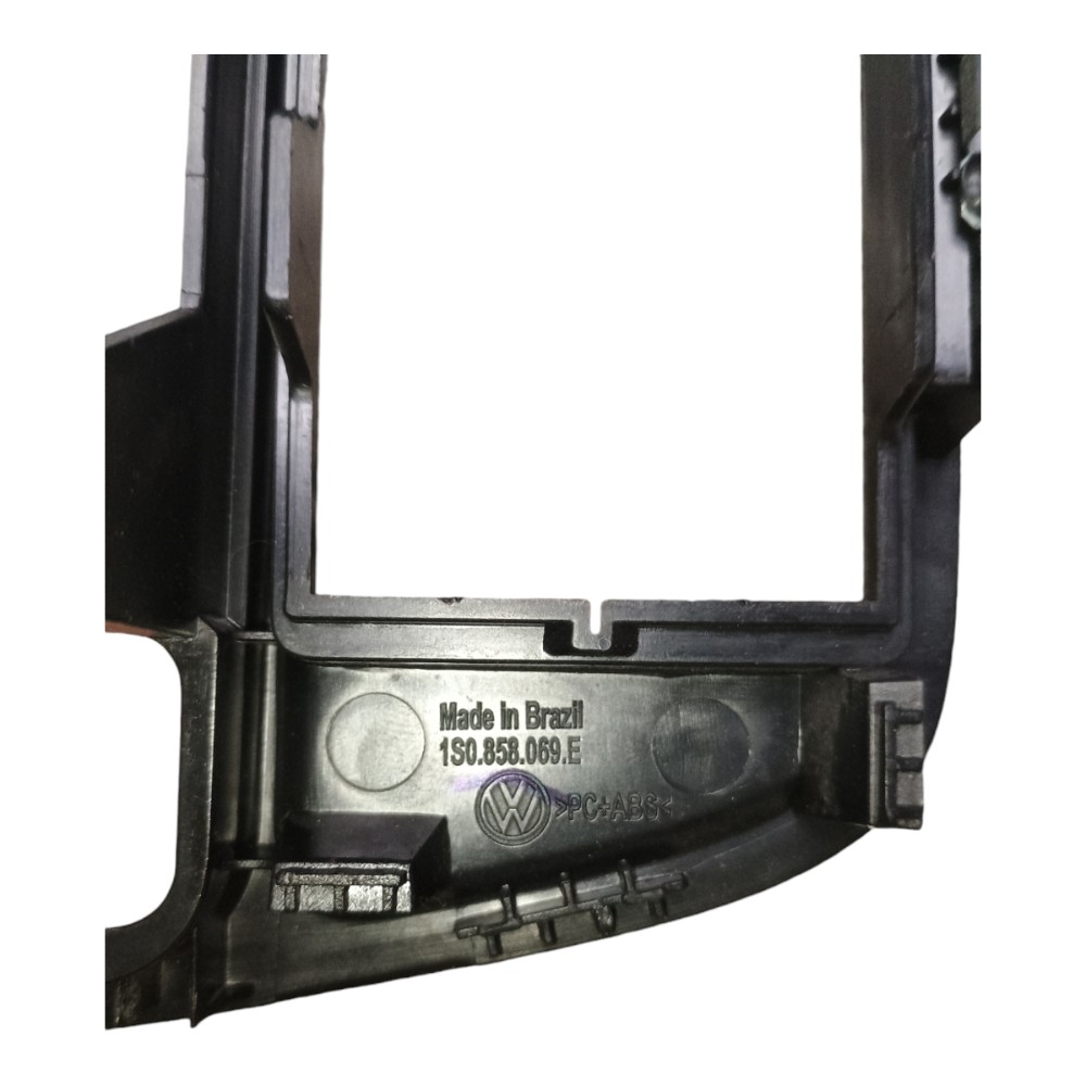 Moldura Rádio Ar Condicionado Vw Up 2014 À 2016 1s0858069e 5