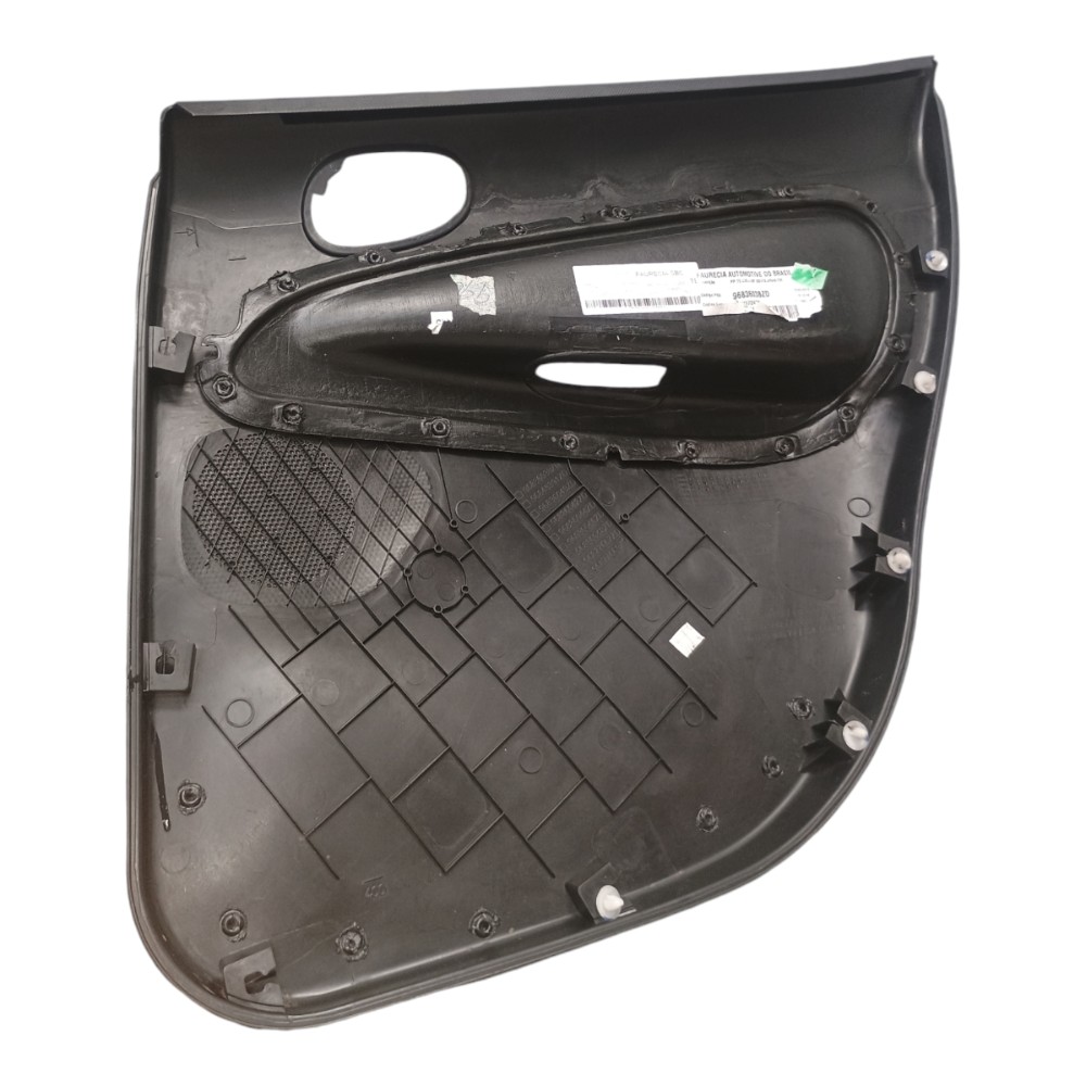 Forro Porta Traseira Esquerda Peugeot 207 2010 Preto 3