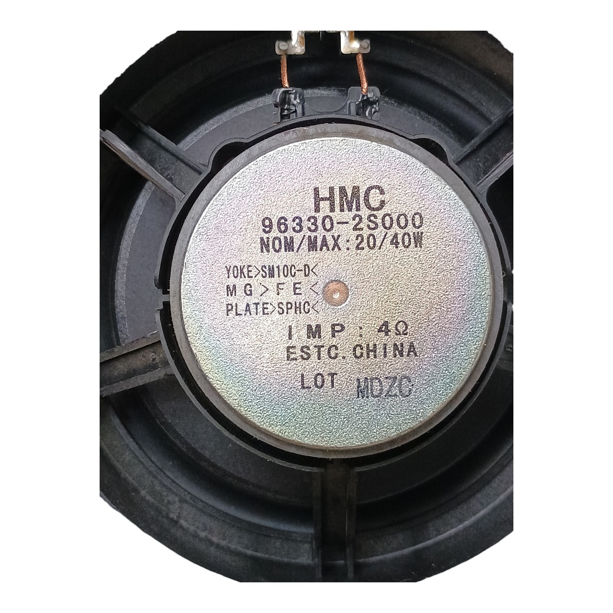 Auto Falante Porta Hyundai Ix35 2.0 2017 963302s000 Preto 6