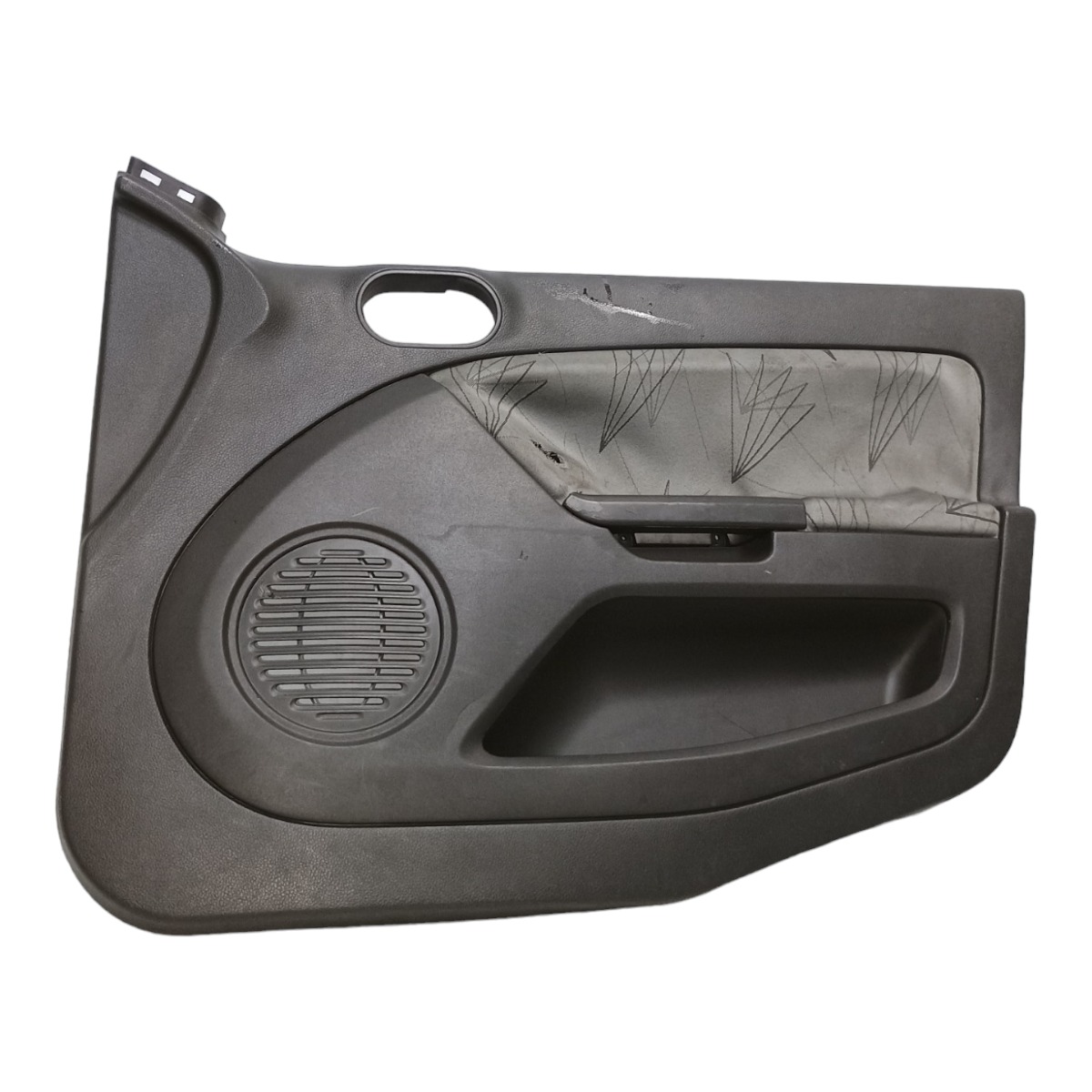 Forro Porta Dianteira Direita Ford Fiesta 2010 Com Detalhe Preto 2