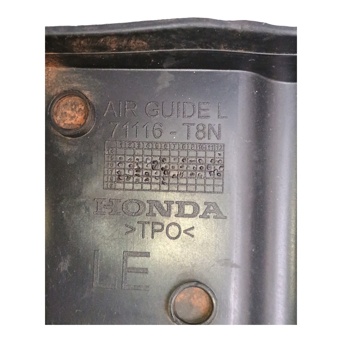 Defletor Lateral Esquerdo Radiador 1.8 Honda Hrv 2016 A 2020 5