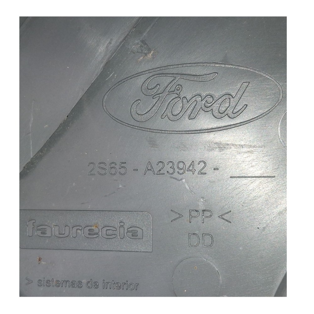 Forro Porta Dianteira Direita Ford Fiesta 2003 À 2012 Preto 3