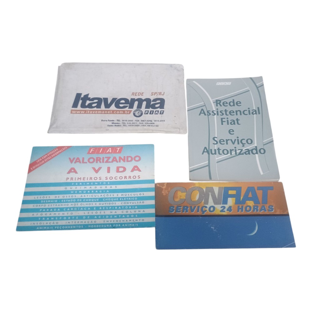 Manual Instruções Fiat Siena Palio 1997 2