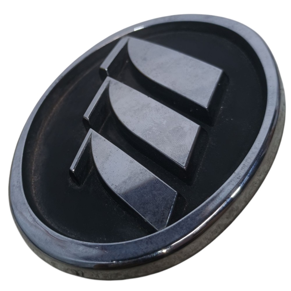 Emblema Tampa Traseira Lifan 620 Ano 2009 Prata Prata 2