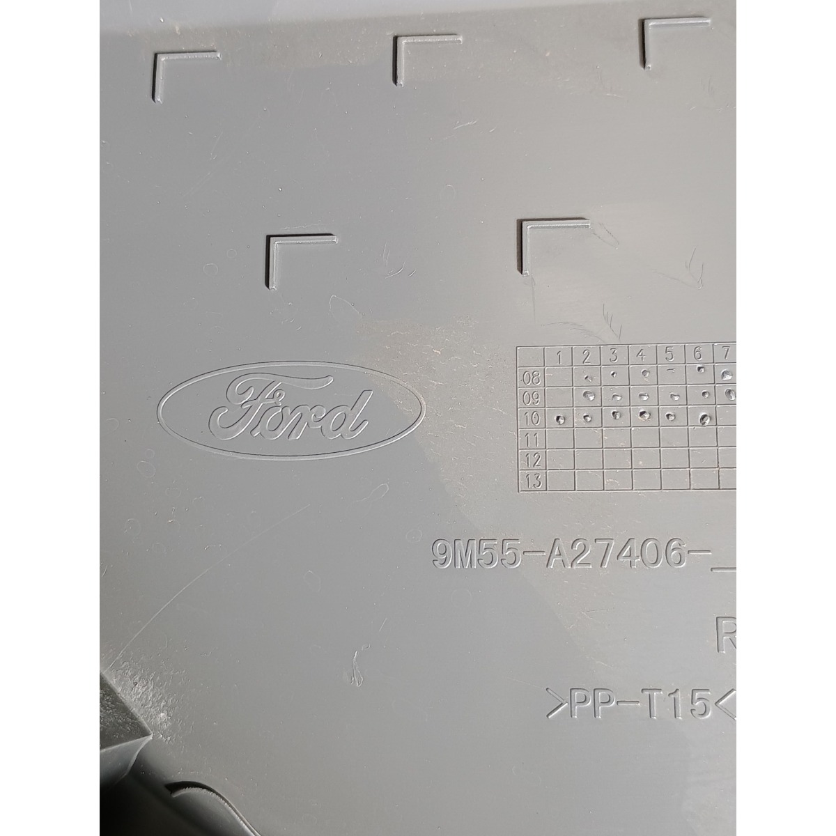 Forro Porta Traseira Direita Ford Focus 2010 Com Detalhes  Cinza 4