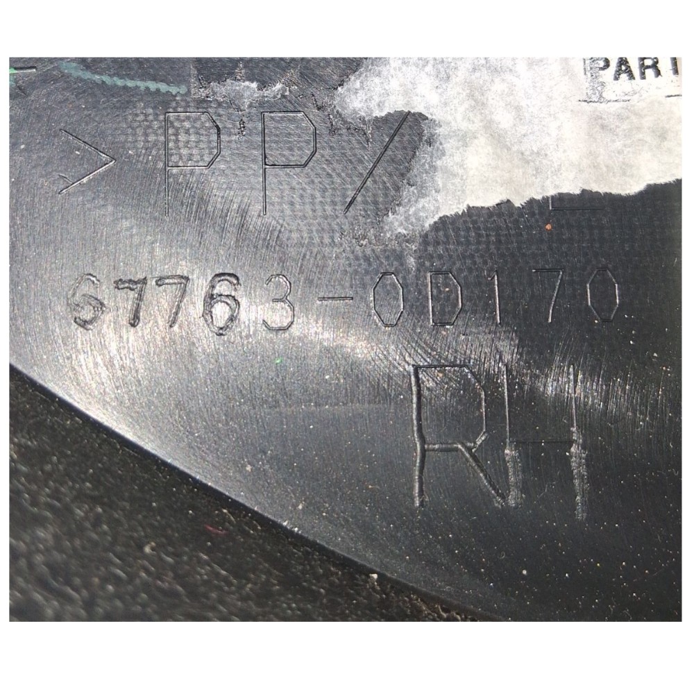 Forro Porta Dianteira Direita Toyota Yaris 2021 677630d170 Preto 3