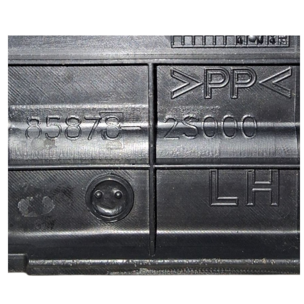 Soleira Porta Traseira Esquerda Hyundai Ix35 2014 858782s000 Preto 6