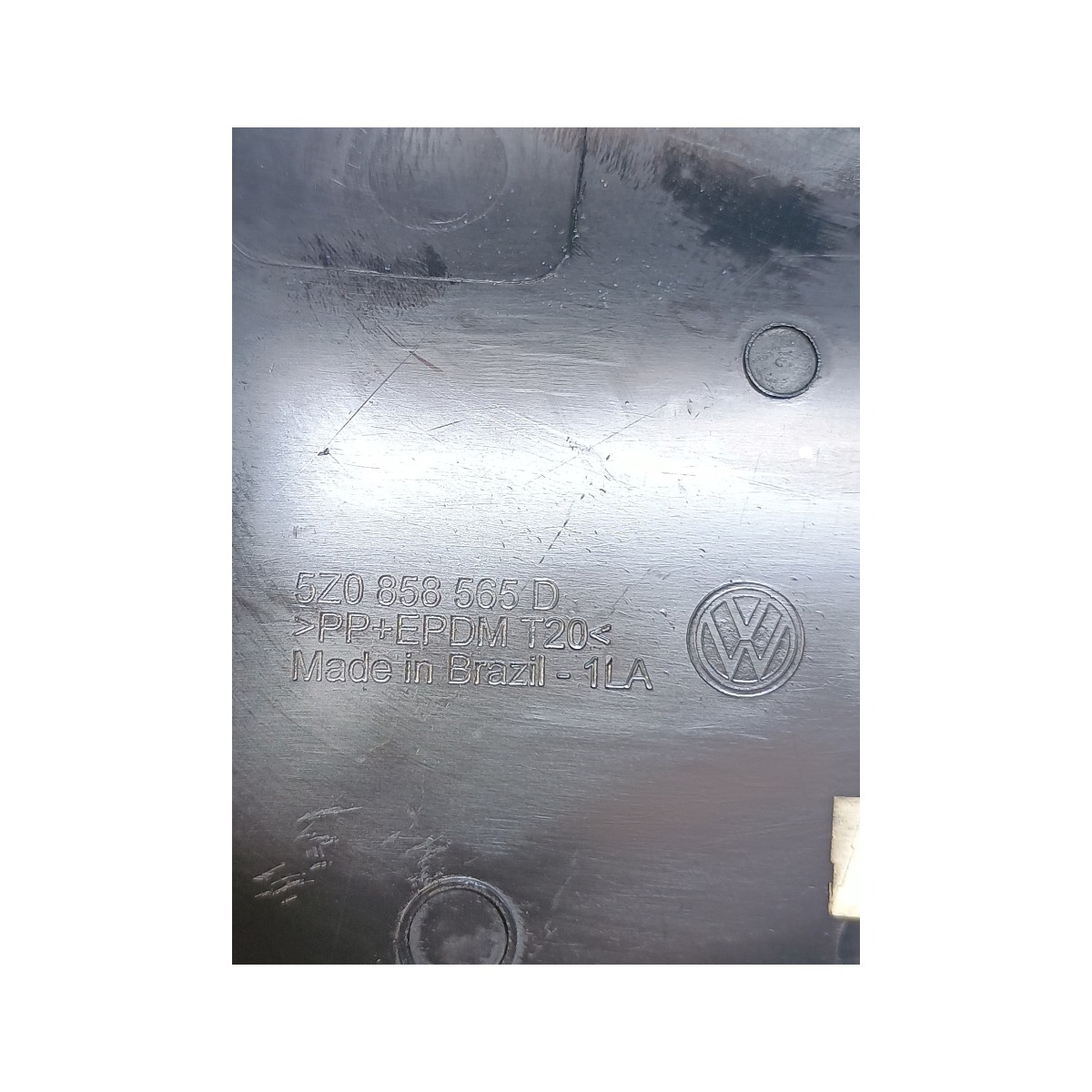 Moldura Superior Coluna Direção Vw Fox 2013 5z0858565d 5