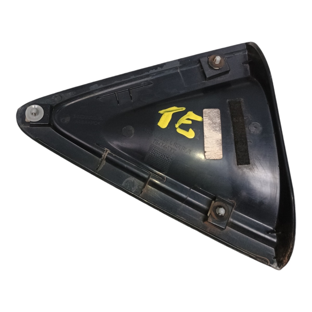 Acabamento Externo Porta Tras Esq Honda Hr-v 2018 75474t7t Traseira Esquerda Preto 3