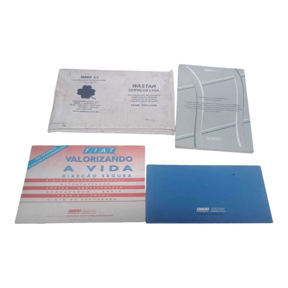 Manual Instruções Fiat Siena Palio 1997 3