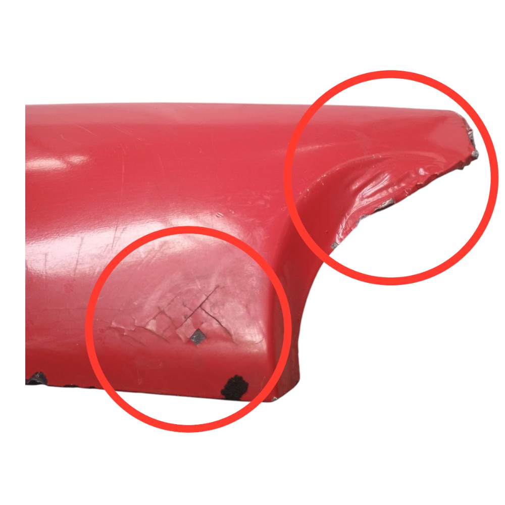 Parachoque Traseiro Central Ford Ka Endura 1997 *detalhes 6