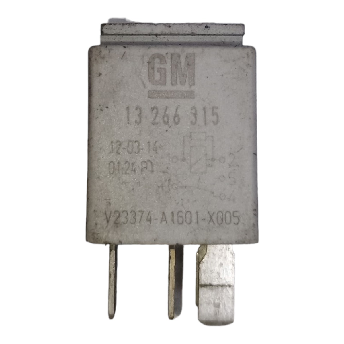 Relé Limpador Parabrisa Gm Meriva 2003 À 2012 13266315 1