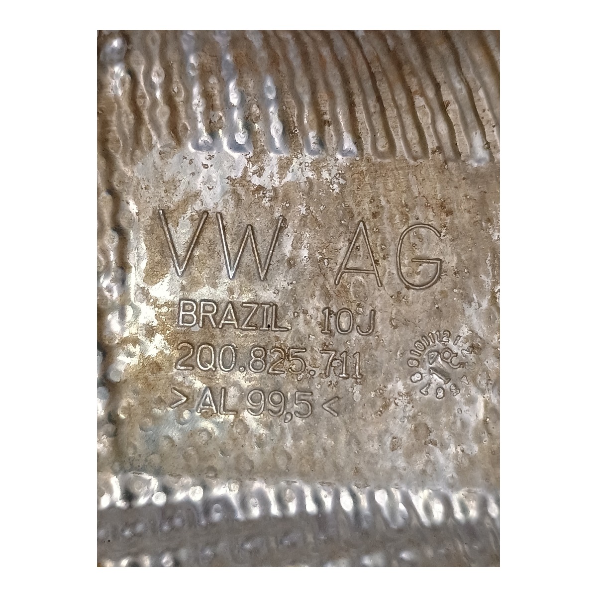 Defletor Calor Coletor Escapamento Vw Virtus 2018 2q0825711 4