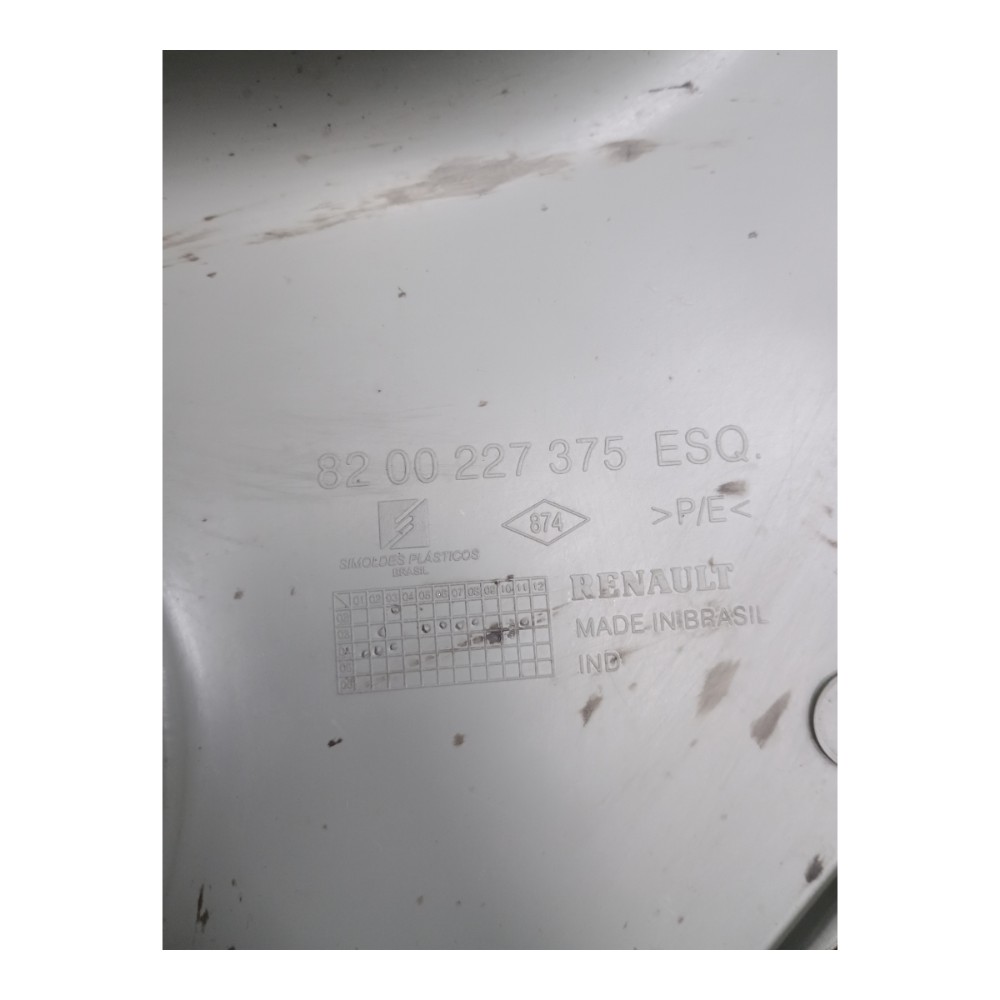 Forro Porta Traseira Esquerda Renault Clio 2004 8200227375 Cinza 4