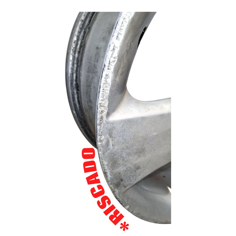 Roda Aro 15 Fit Xl 2010 *detalhes Prata Prata 4