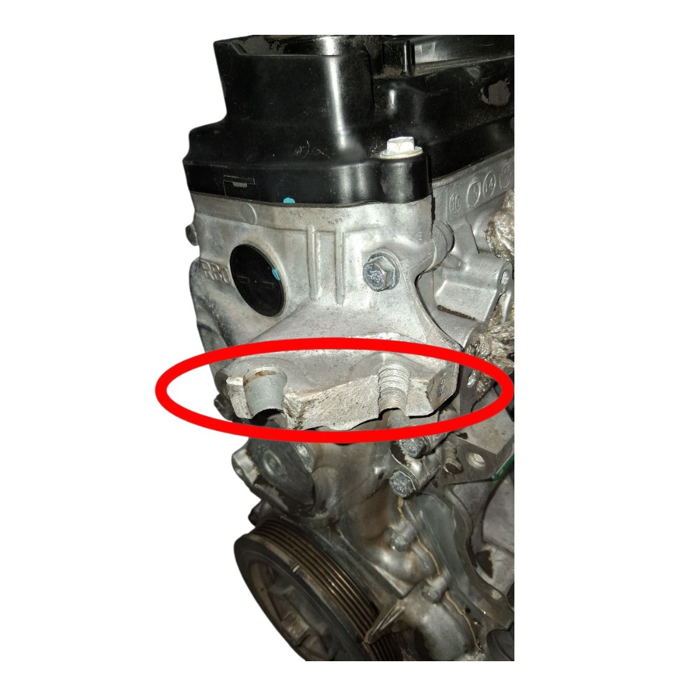 Motor Parcial Fit Xl 1.4 16v 2010 potência 101 *detalhe 6