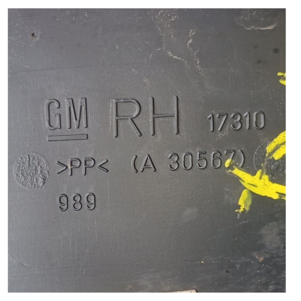 Forro Porta Dianteira Direita Gm Astra 1995 À 2011 *detalhe Preto 8