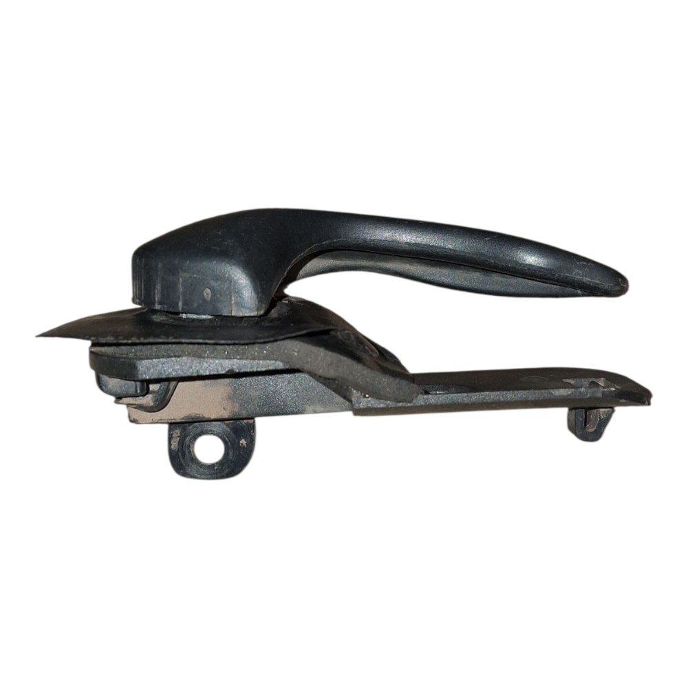 Maçaneta Interna Porta Tras Dir Fiat Palio 1998 Á 2010 Preto Traseira 4