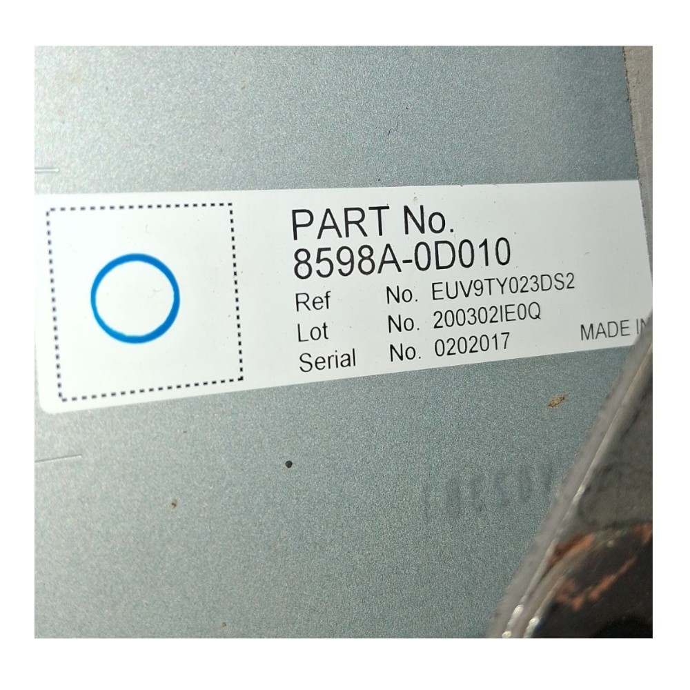 Módulo Central Alarme Controle Portas Toyota Yaris Sd 2021 7