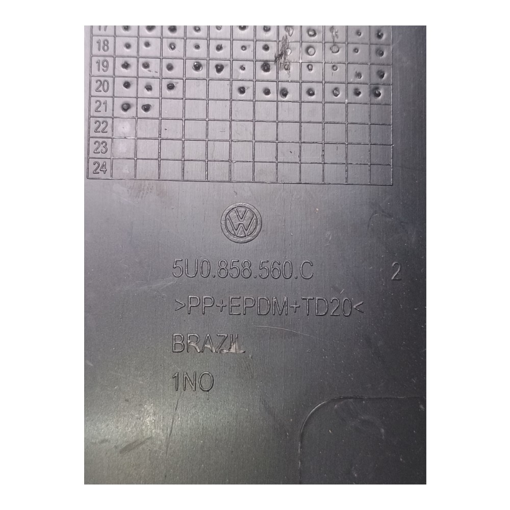 Moldura Superior Chave Seta Vw Voyage 1.6 2022 5u0858560c 7